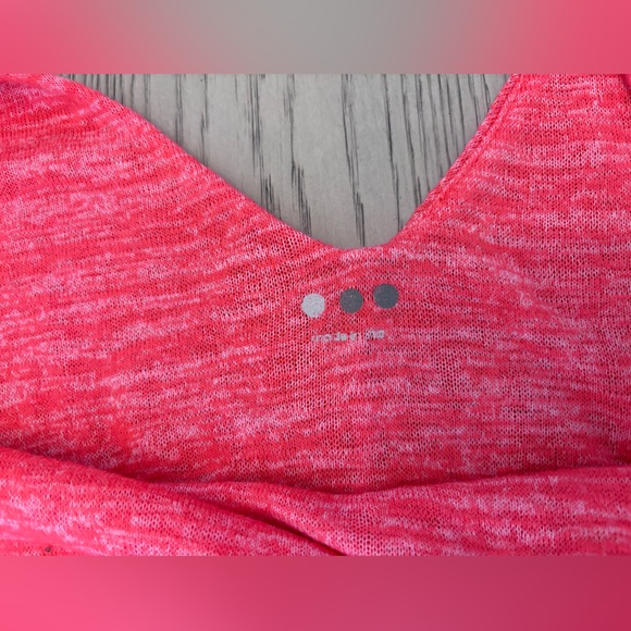 Three Dots Strappy Jersey Dress In Hot Pink/Orange Size S - Picture 7 of 10